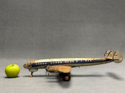 Joustra, Air France - Avion super G constellation,
Jouet...