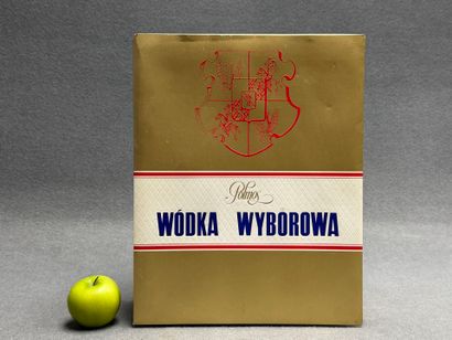 Coffret Vodka Wyborowa. 
Bouteille et 4 ...