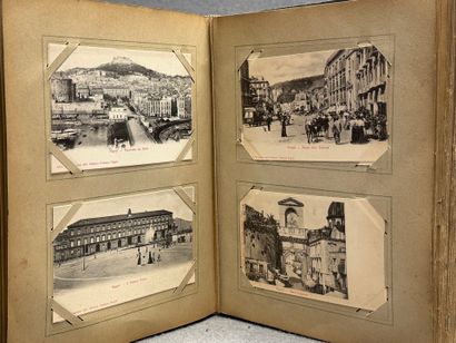 Album de cartes postales anciennes: Italie,...