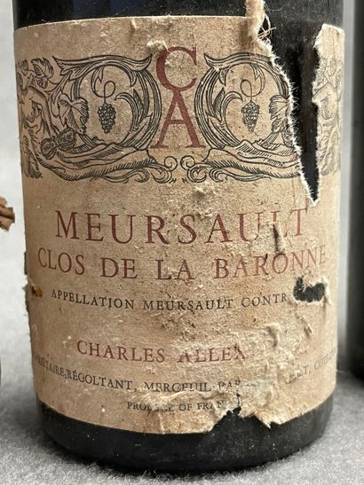 3 bouteilles de BOURGOGNE 1976
-Aloxe-Corton,...