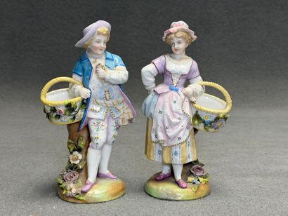 Allemagne fin XIX° .
Marquis et Marquise...