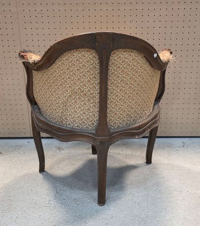 Fauteuil de bureau Louis XV
XVIII° 
H 80...