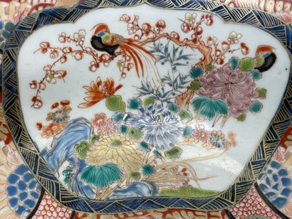 Bassin en porcelaine Imari
Japon XIX 
H....