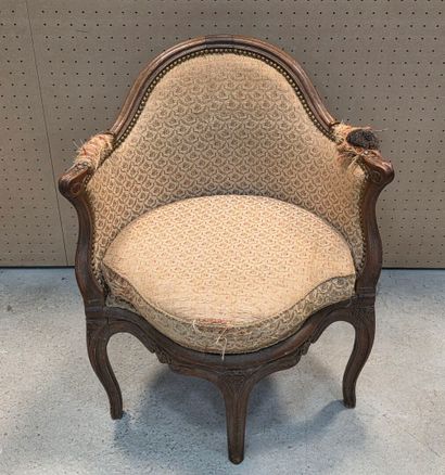 Fauteuil de bureau Louis XV
XVIII° 
H 80...
