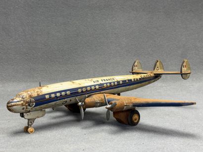 Joustra, Air France - Avion super G constellation,
Jouet...