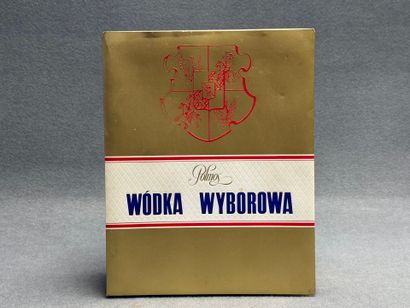 Coffret Vodka Wyborowa. 
Bouteille et 4 ...