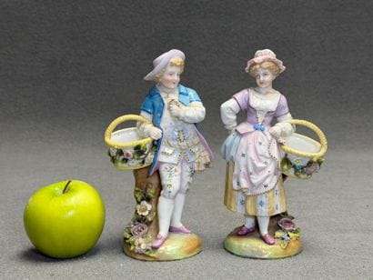 Allemagne fin XIX° .
Marquis et Marquise...