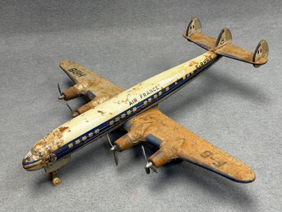 Joustra, Air France - Avion super G constellation,
Jouet...
