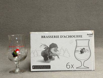 BRASSERIE D'ACHOUFFE
Lot de six verres à...