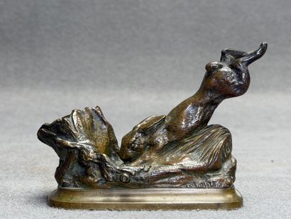 Antonin AIGON (1837-1885)
Porte-allumettes...