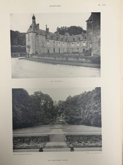Deux livres in-folio
- Jardin de France par...