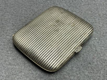 Etui à cigarettes en alliage alpaca 
9 x...