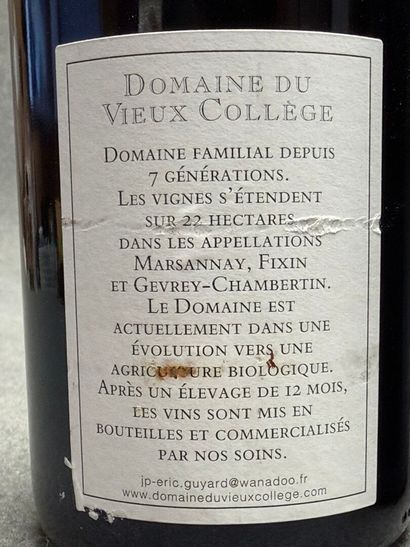 Marsannay, Les favières, Domaine du vieux...