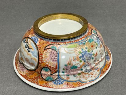 Bassin en porcelaine Imari
Japon XIX 
H....