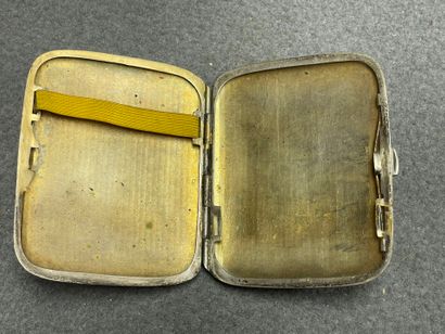 Etui à cigarettes en alliage alpaca 
9 x...