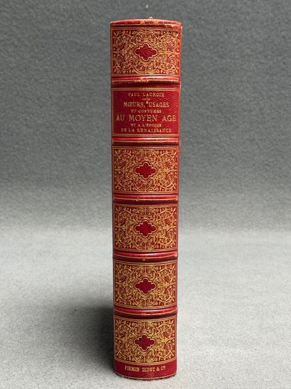 Paul LACROIX, illustré par Kellerhoven.
Moeurs,...