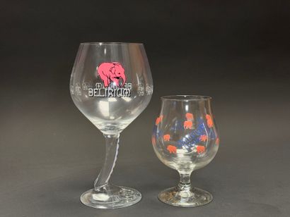 DELIRIUM: Lot de douze verres à bière en...