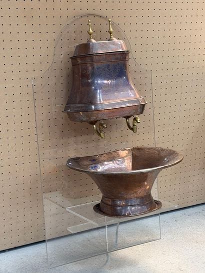 Fontaine en cuivre support plexis
XIX°
115...