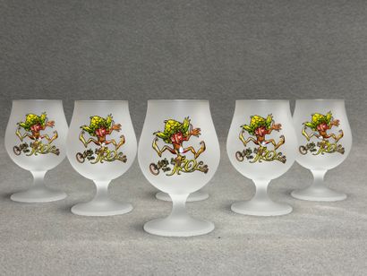 Cuvée des Trolls
Lot de six verres à bière...