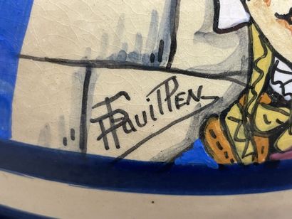 Paul FOUILLEN (1899-1958) pour HENRIOT QUIMPER....