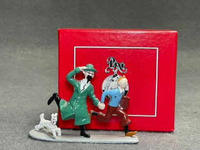 Collection Pixi-Tintin. 
Figurine en métal...