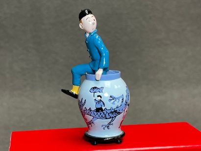 Collection Pixi-Tintin. 
Figurine en métal...