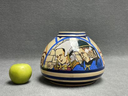 Paul FOUILLEN (1899-1958) pour HENRIOT QUIMPER....