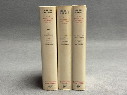 Collection de la Pléiade NRF : Marcel Proust....