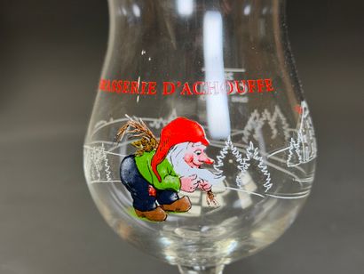 BRASSERIE D'ACHOUFFE
Lot de six verres à...