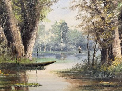 BERBERT ( XIX°- XX°)
Paysages
Paire d'huiles...