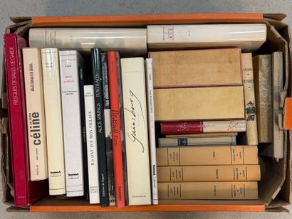 Carton de livres XXe