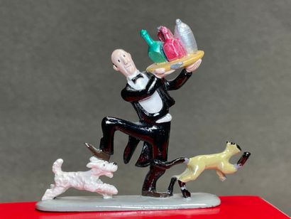 Collection Pixi-Tintin. 
Figurine en métal...