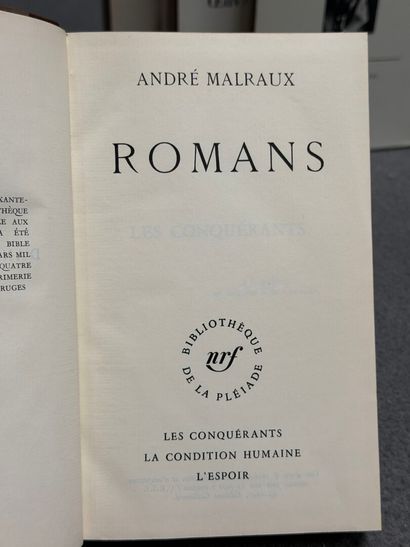 Collection de la Pléiade NRF : 4 volumes:...
