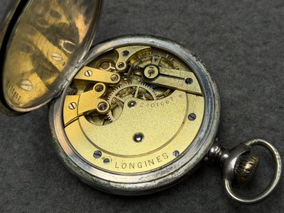 Montre a gousset Longines, bourse et deux...