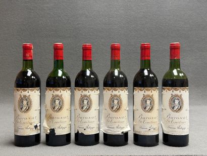Baronat, Saint émilion, Baron Philippe. 1981,...