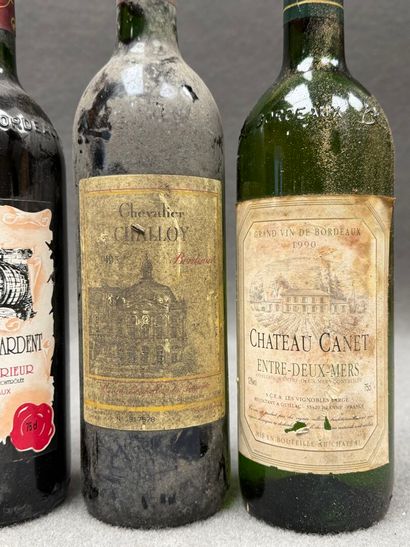 Dix huit bouteilles de Vin.