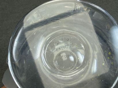LALIQUE France
Vase Dampierre en verre pressé...