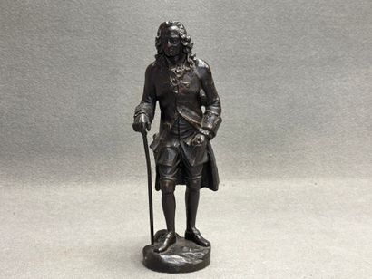 Ecole française XIX°
Voltaire à la canne
Sculpture...