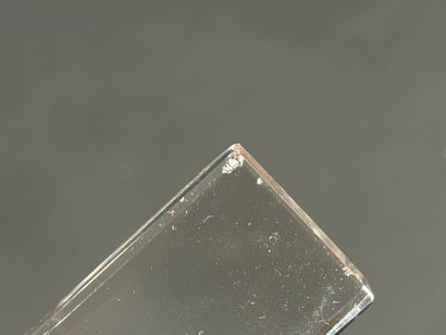 BACCARAT Douze porte-couteaux en cristal...