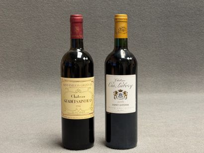 Deux bouteilles: 
-Chateau Guadet Saint-Jean,...