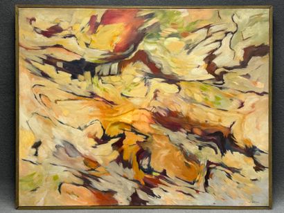 Jean BERTHIER (1923-2004) - 
Gloire du matin
Huile...