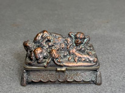 Louis-Théophile HINGRE (1832-1911). 
Coffret...