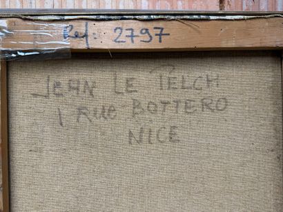 Jean LE PELCH (1921-1996) 
Le monde, cet...
