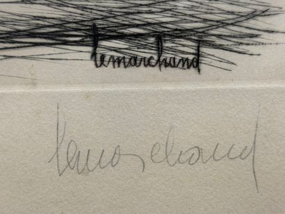 LEMARCHAND d'après
Paris
Gravure encadrée....