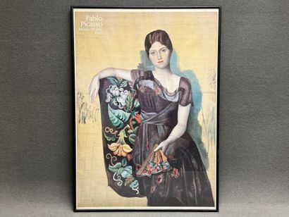 Affiche de Picasso encadrée
72 x 53 cm.