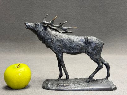 KORNILUK (XXe) d'après - 
Cerf bramant
Epreuve...