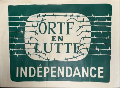 Lot de 10 affiches 1968. 
49 x 32 cm, 50...