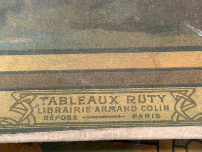 Tableaux Ruty Librairie Armand Colin. 
Quatre...