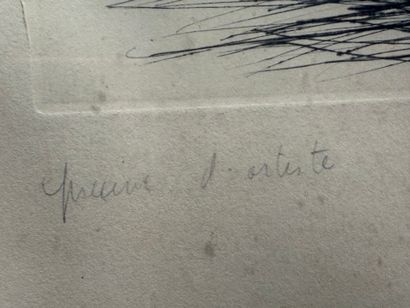 LEMARCHAND d'après
Paris
Gravure encadrée....