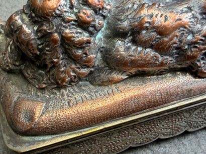 Louis-Théophile HINGRE (1832-1911). 
Coffret...